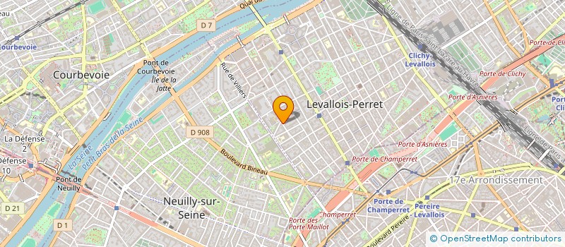 localisation de l'entreprise MADAME SANDRA MALFILATRE à LEVALLOIS-PERRET