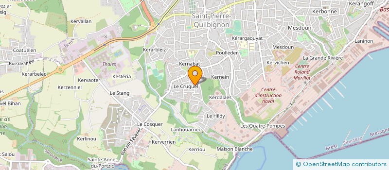 localisation de l'entreprise MADAME SANDRA MALINE à BREST