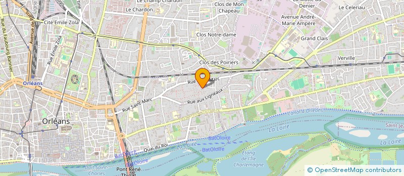 localisation de l'entreprise MADAME SANDRA MANZONZIKILA NGINDU à ORLEANS