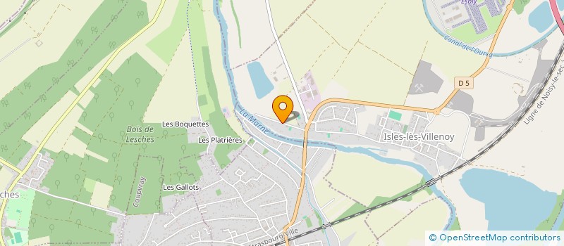 localisation de l'entreprise MADAME SANDRA MAOLET  ISLES-LES-VILLENOY