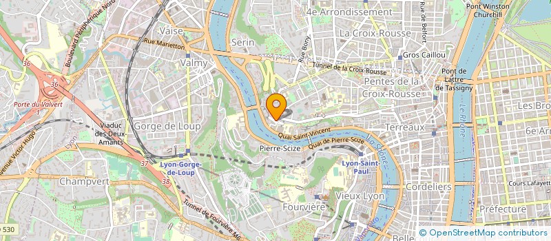 localisation de l'entreprise MADAME SANDRA MARCHAL à LYON