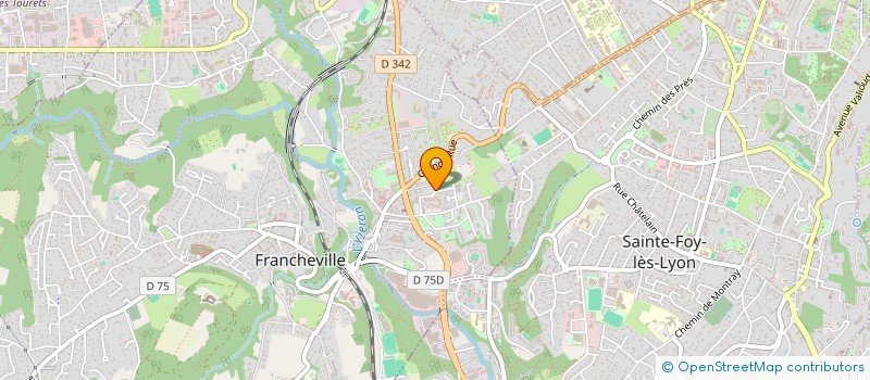 localisation de l'entreprise MADAME SANDRA MARETTI à FRANCHEVILLE