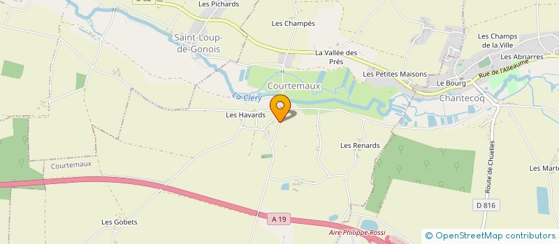localisation de l'entreprise MADAME SANDRA MARION à COURTEMAUX