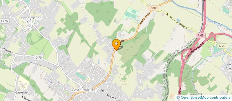 localisation de l'entreprise MADAME SANDRA MARSEGUERRA  CASTELMAUROU