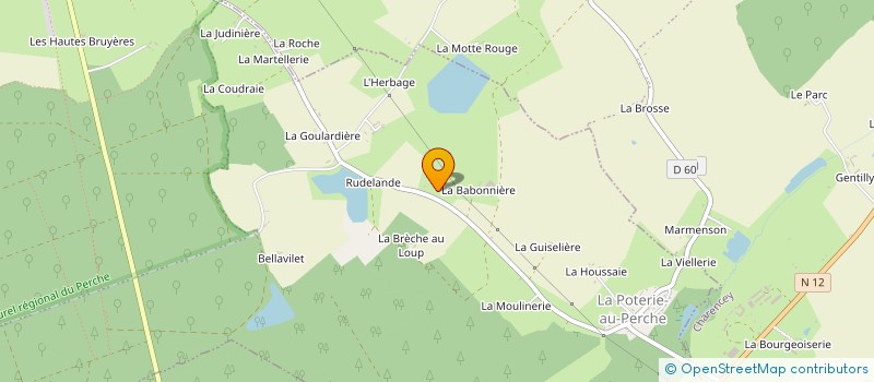 localisation de l'entreprise MADAME SANDRA MARTIN à TOUROUVRE AU PERCHE