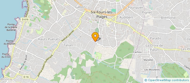 localisation de l'entreprise MADAME SANDRA MARTINEZ  LALOUBERE