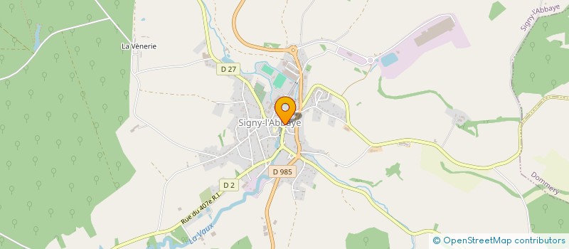 localisation de l'entreprise MADAME SANDRA MASSON  SIGNY-L'ABBAYE