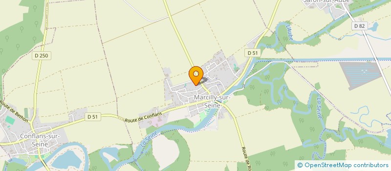 localisation de l'entreprise MADAME SANDRA MASSON  MARCILLY-SUR-SEINE