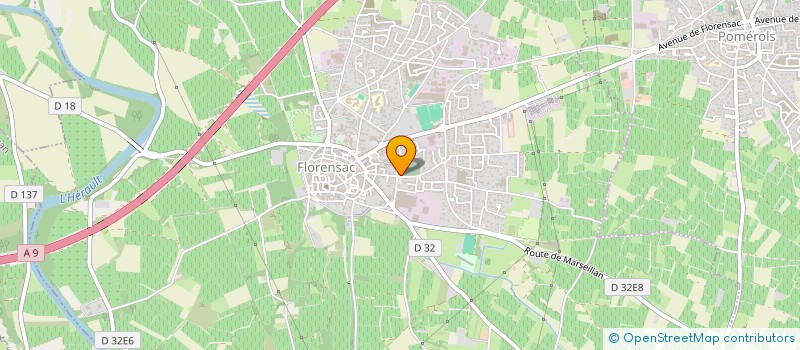 localisation de l'entreprise MADAME SANDRA MATTERN  FLORENSAC