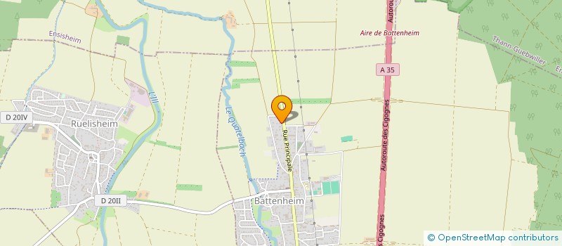 localisation de l'entreprise MADAME SANDRA MAURICE  BATTENHEIM