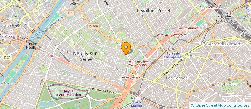 localisation de l'entreprise MADAME SANDRA MAZOUZ à NEUILLY-SUR-SEINE