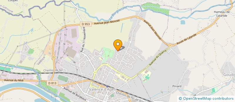 localisation de l'entreprise MADAME SANDRA MEASSON à VALENCE