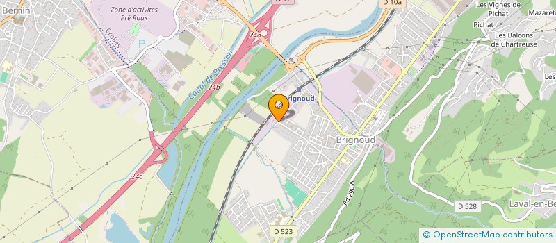 localisation de l'entreprise MADAME SANDRA MEGA  VILLARD-BONNOT