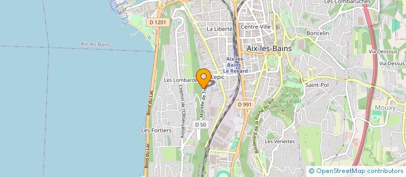 localisation de l'entreprise MADAME SANDRA MEIGNEN  TRESSERVE