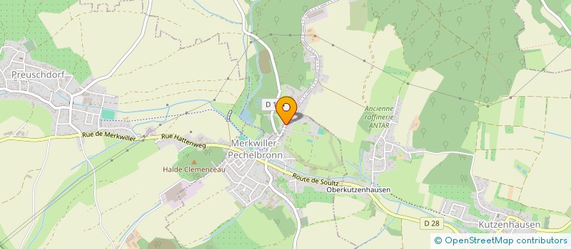 localisation de l'entreprise MADAME SANDRA MERCIER  LAMPERTSLOCH