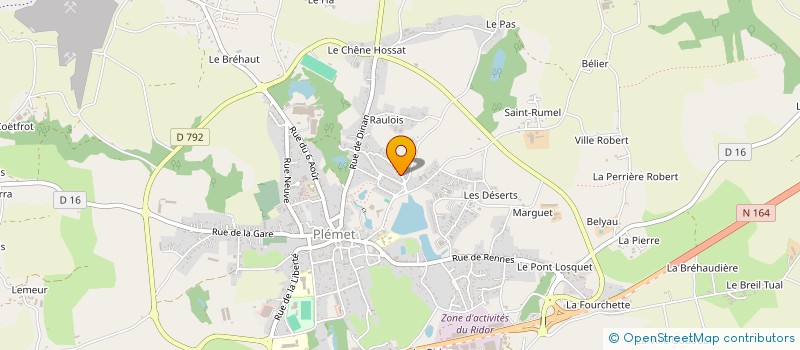 localisation de l'entreprise MADAME SANDRA MERY  PLEMET