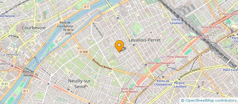 localisation de l'entreprise MADAME SANDRA MICELI à LEVALLOIS-PERRET