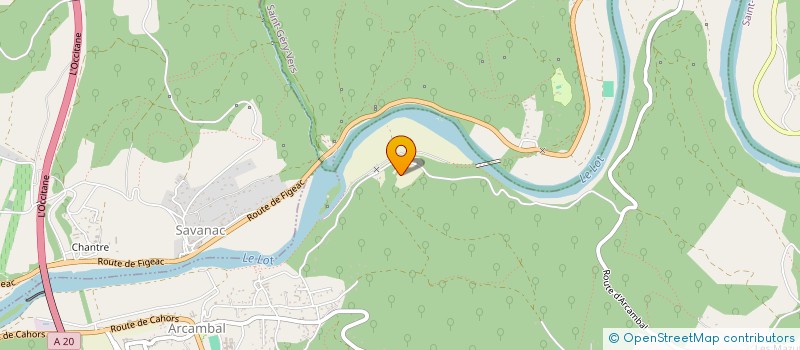 localisation de l'entreprise MADAME SANDRA MIGNOT  ARCAMBAL