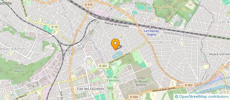 localisation de l'entreprise MADAME SANDRA MIHAJLOVIC à GAGNY