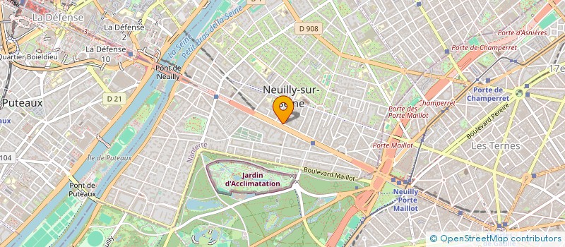 localisation de l'entreprise MADAME SANDRA MILLET à NEUILLY-SUR-SEINE
