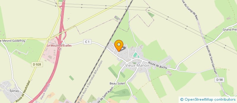 localisation de l'entreprise MADAME SANDRA MOMBRUN  VIEUX-MANOIR