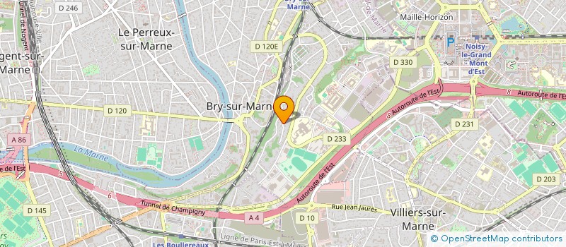 localisation de l'entreprise MADAME SANDRA MONFERY à BRY-SUR-MARNE