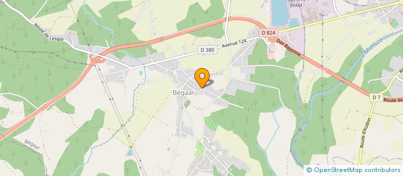 localisation de l'entreprise MADAME SANDRA MONTEIRO  BEGAAR