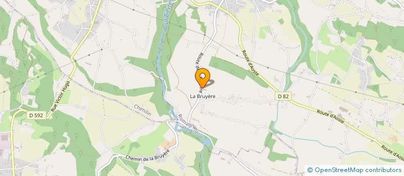 localisation de l'entreprise MADAME SANDRA MONVOISIN  ROMAGNIEU