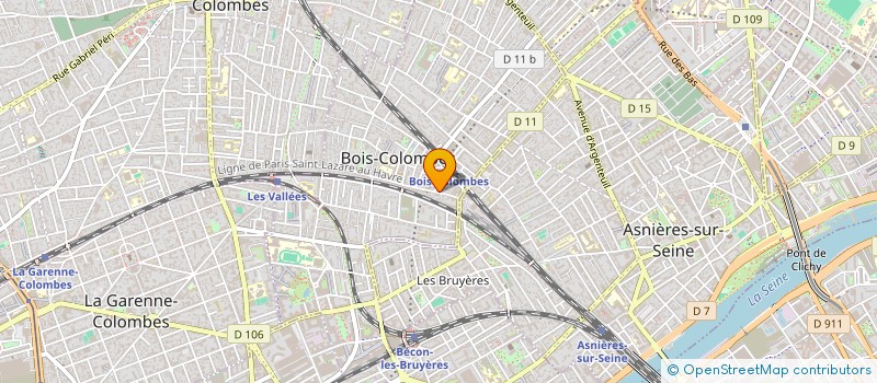 localisation de l'entreprise MADAME SANDRA MOREAU à BOIS-COLOMBES