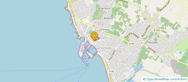 localisation de l'entreprise MADAME SANDRA MORICEAU  LA TURBALLE