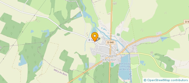 localisation de l'entreprise MADAME SANDRA MORIN  LA CHAPELLE-D'ANGILLON