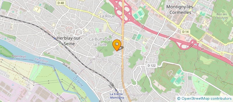 localisation de l'entreprise MADAME SANDRA MORONI à MONTIGNY-LES-CORMEILLES