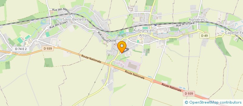 localisation de l'entreprise MADAME SANDRA MOUQUET  AUBIGNY-EN-ARTOIS