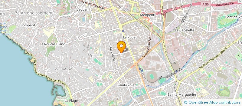 localisation de l'entreprise MADAME SANDRA MOUYAL à MARSEILLE
