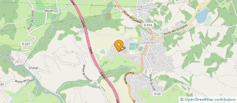 localisation de l'entreprise MADAME SANDRA MOUZO  CRUSEILLES