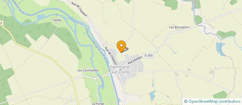 localisation de l'entreprise MADAME SANDRA MUET à DAMMARIE-SUR-LOING