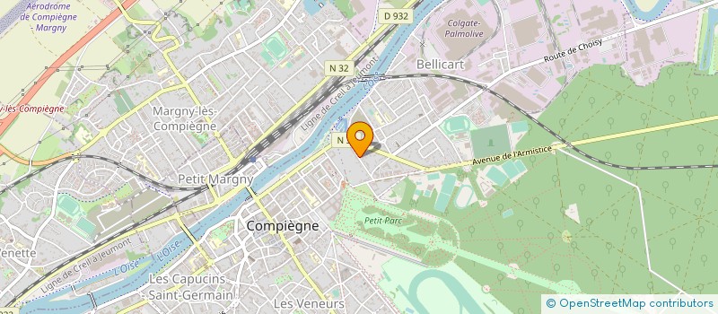 localisation de l'entreprise MADAME SANDRA MUIRHEAD à COMPIEGNE
