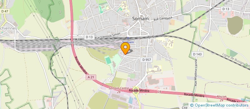 localisation de l'entreprise MADAME SANDRA NADINE DALTO  SOMAIN