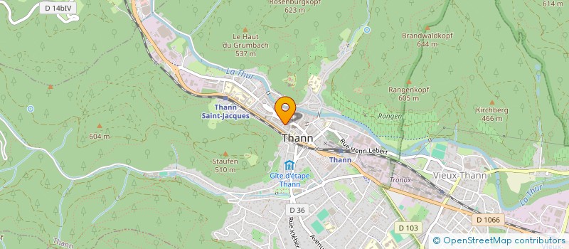 localisation de l'entreprise MADAME SANDRA NERI  THANN