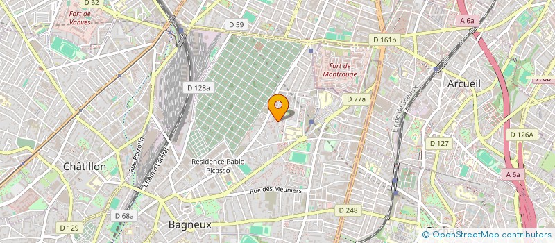 localisation de l'entreprise MADAME SANDRA NFONO EYI à BAGNEUX