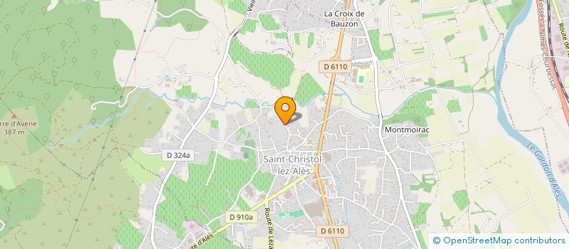 localisation de l'entreprise MADAME SANDRA NICOLINI  SAINT-CHRISTOL-LEZ-ALES