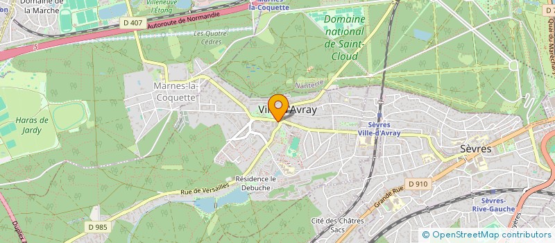 localisation de l'entreprise MADAME SANDRA NUCERA à VILLE-D'AVRAY