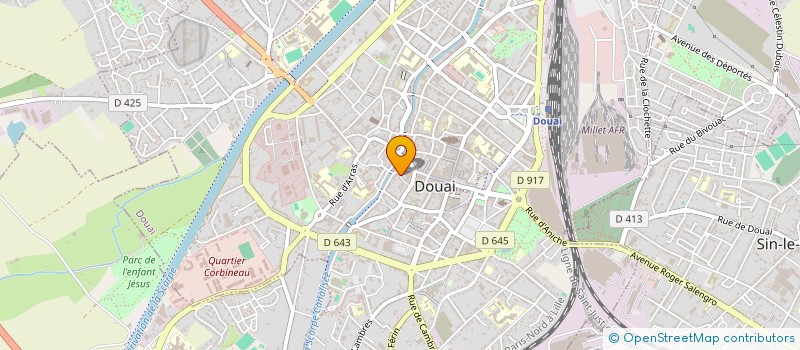 localisation de l'entreprise MADAME SANDRA NUTTE  DOUAI