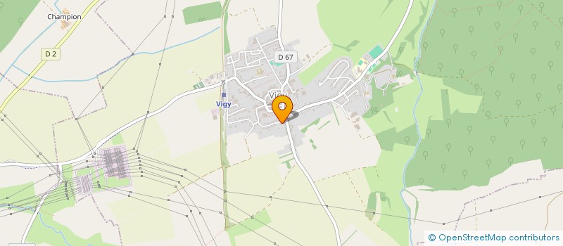 localisation de l'entreprise MADAME SANDRA OLIVEIRA  SANRY-LES-VIGY