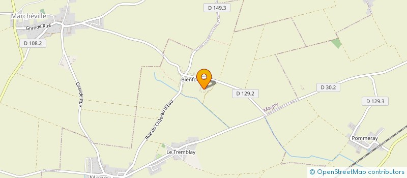 localisation de l'entreprise MADAME SANDRA OLIVIER à BAILLEAU-LE-PIN