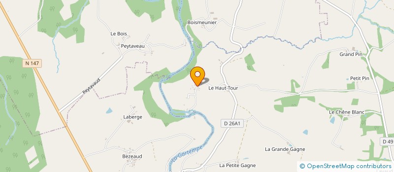 localisation de l'entreprise MADAME SANDRA OLIVIER à SAINT-SORNIN-LA-MARCHE