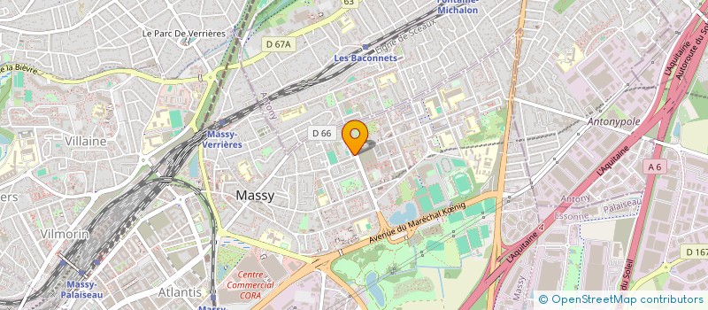 localisation de l'entreprise MADAME SANDRA OUISLY à MASSY