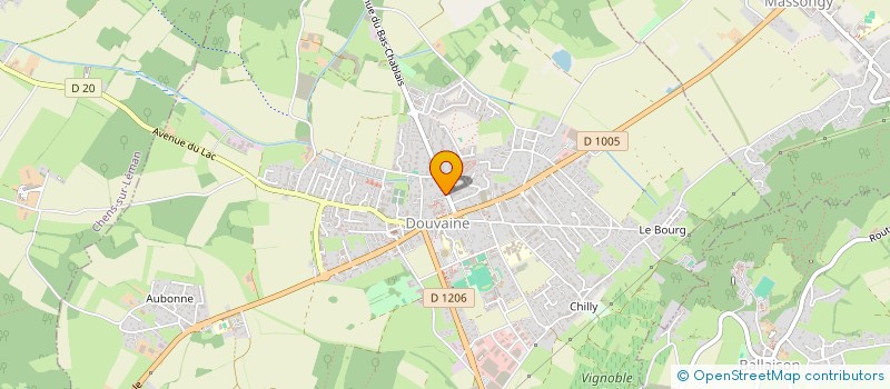 localisation de l'entreprise MADAME SANDRA PACHECO  DOUVAINE