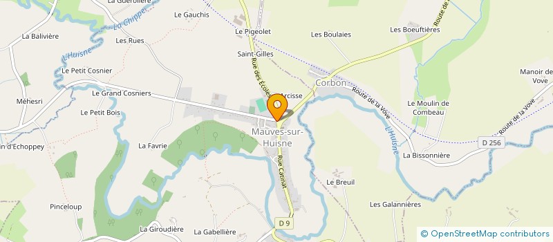 localisation de l'entreprise MADAME SANDRA PAQUET à MAUVES-SUR-HUISNE