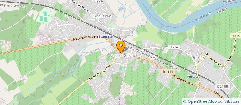 localisation de l'entreprise MADAME SANDRA PARCHOMENKO à CASTRES-GIRONDE